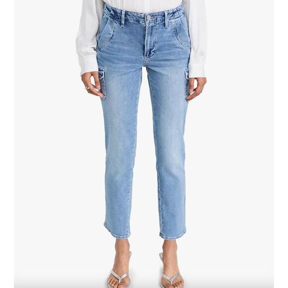 PAIGE Women's Drew Cargo Pockets Jeans size 27‎ - Picture 1 of 9